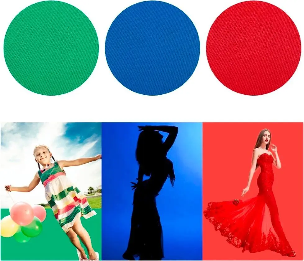 Фон хромакей с держателем Puluz Stand Backdrop Crossbar Bracket Kit 2x2m Red/Blue/Green (PKT5204) [98226] - фото 2