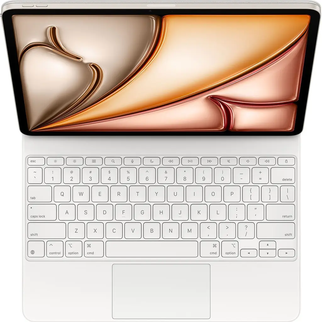 Чохол-клавіатура Apple Magic Keyboard для iPad Air 13` (2024-2026)/Pro 12.9` (2020-2022) White (MDFW4) [146042] - фото 2