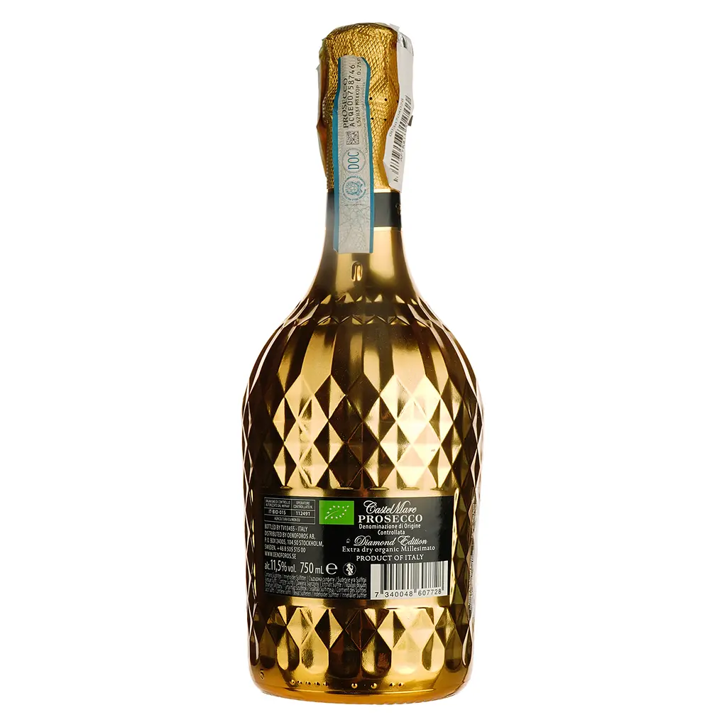 Ігристе вино Mare Magnum Castel Mare Prosecco Diamond Edition біле екстра-сухе 0.75 л  - фото 2