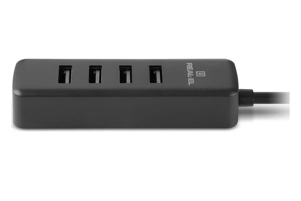 USB-хаб Real-el HQ-175 4 ports - фото 6