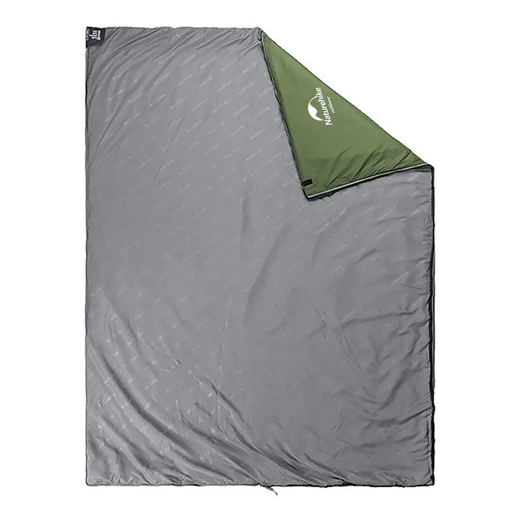Спальник Naturehike LW180 (NH21MSD04) +15°C - левый - 205см - темно-зеленый - фото 3