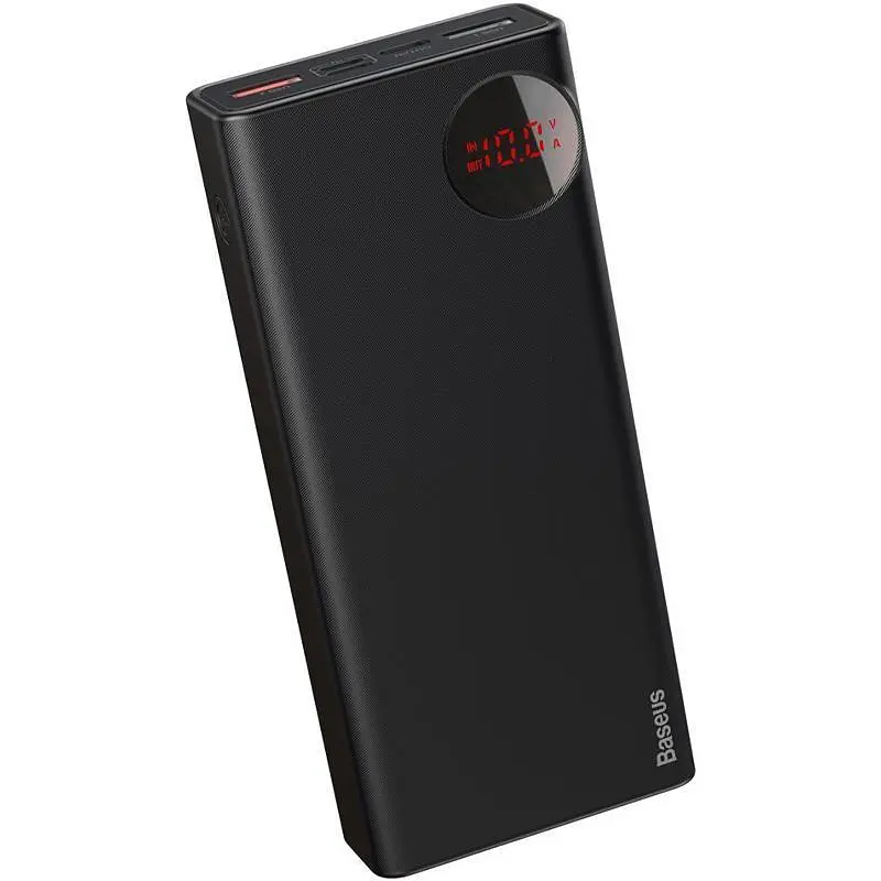 Портативна батарея Powerbank Baseus Mulight PD3.0+QC3.0 30000 mAh PPMY-01 Black - фото 5