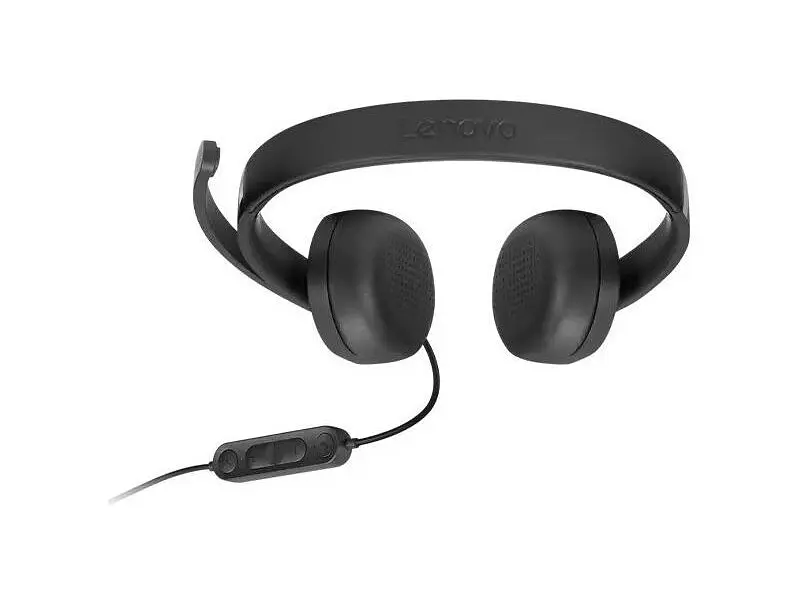 Гарнітура Lenovo USB-A Wired Stereo Headset Gen 2 (4XD1P83425) - фото 5
