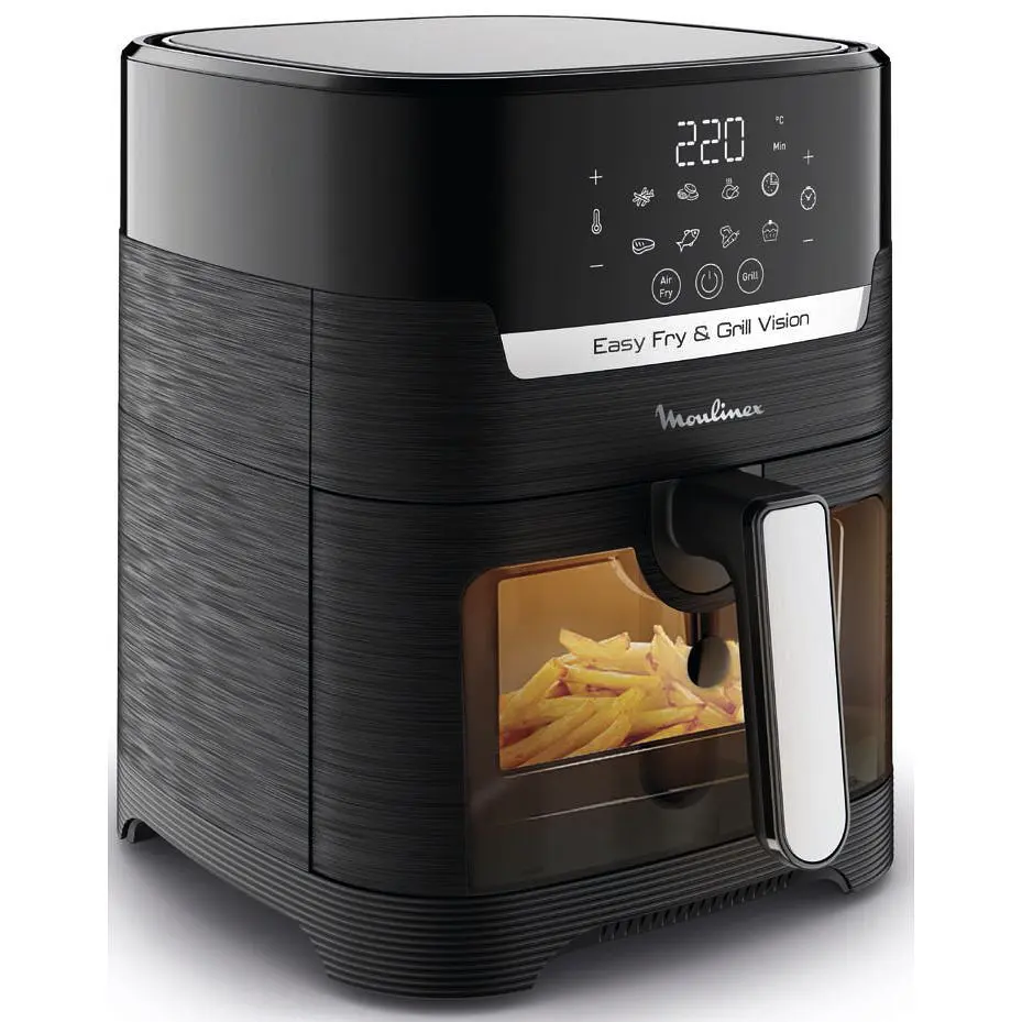 Мультипіч Moulinex Easy Fry&Grill Window 1550 Вт чорна (EZ506820) - фото 2