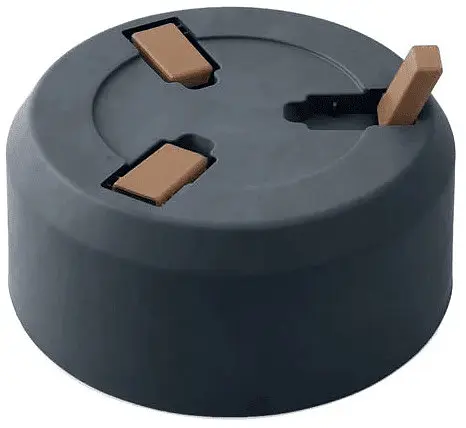 Горщик для квітів Alyaplastik Tripot 1.3 л антрацитовий (13223) - фото 2