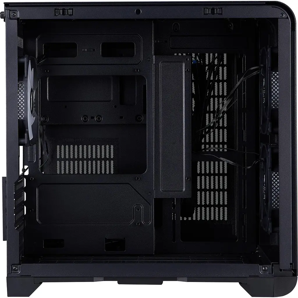 Корпус 1stPlayer VT5-BK-3F7 Чорний - фото 5