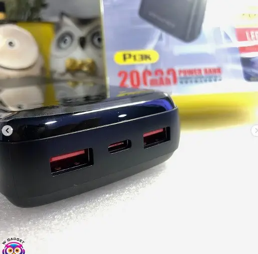 Повербанк Power Bank AWEI P13K портативна батарея зі швидкою зарядкою 22.5W 20000 mAh Чорний - фото 8