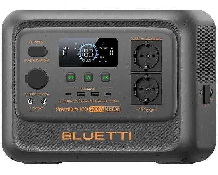 Зарядна станція BLUETTI Premium 100 V2 1024Wh | 2000W - фото 3