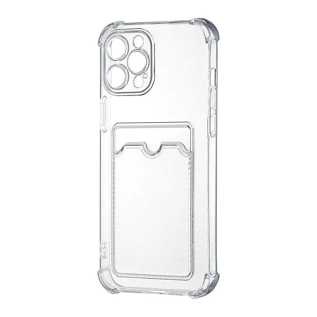 Чохол Clear Pocket Case Protected Camera iPhone 12 Pro Max Прозорий