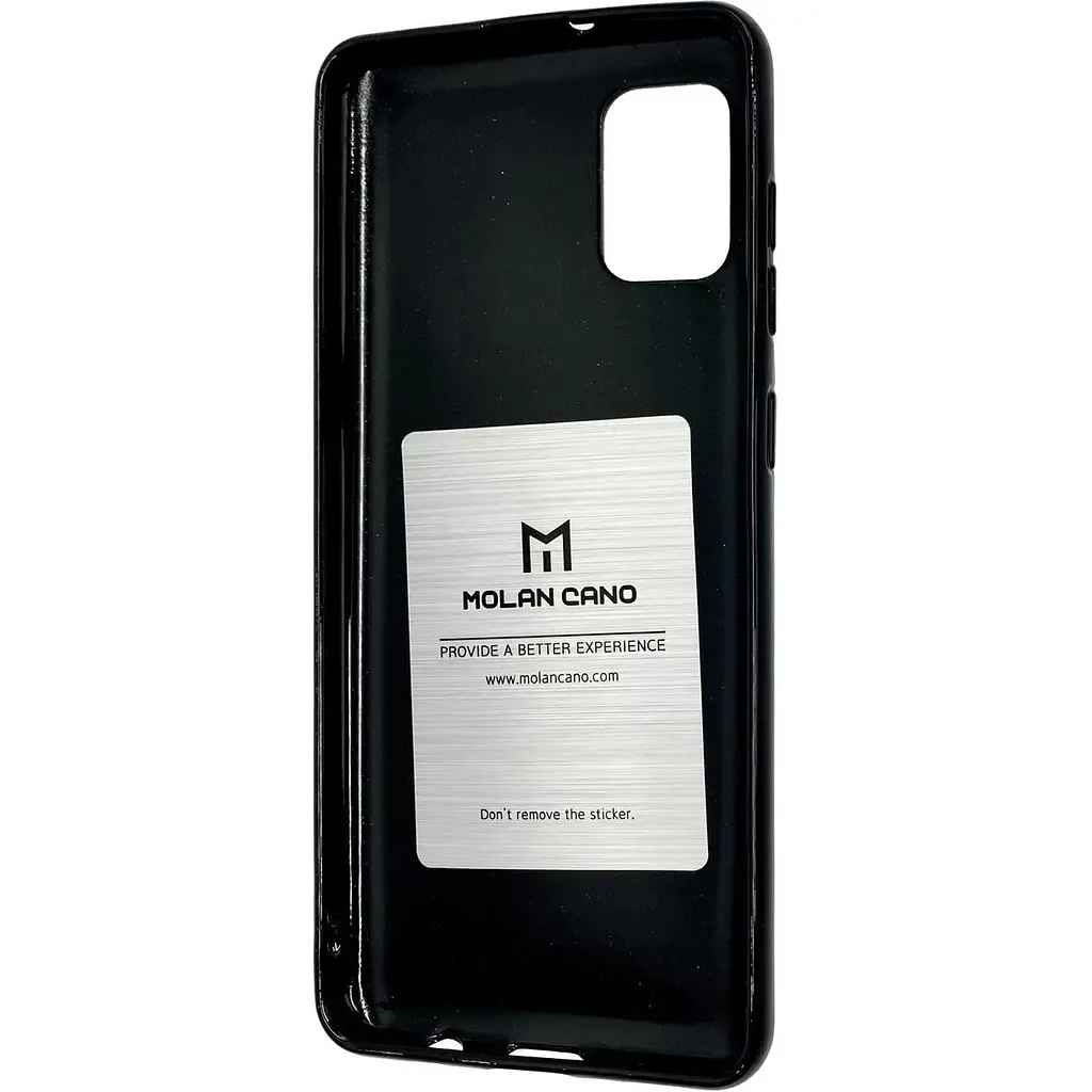 Чехол-накладка Molan Cano Silicone Jelly Case для Samsung A31 / A315 (2020) (black) - фото 2