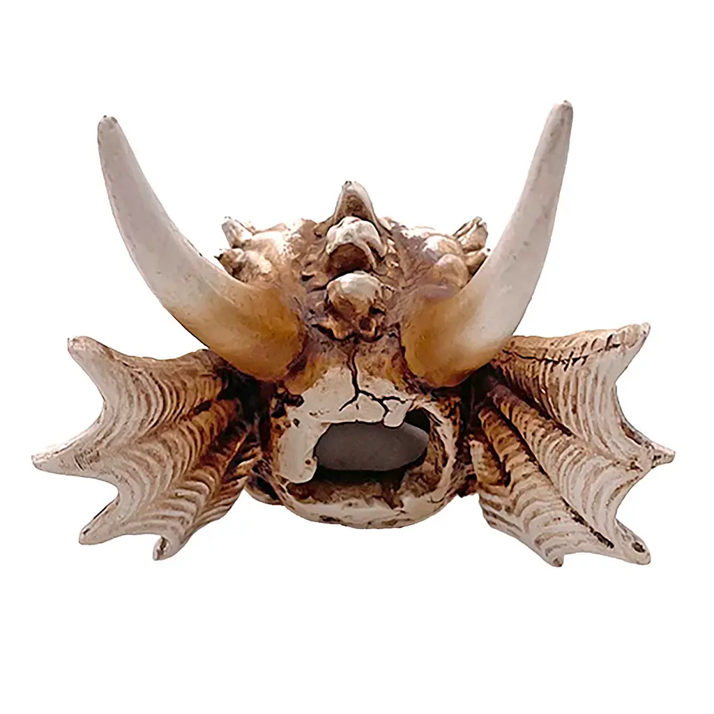 Декорація череп дракона Hobby Dragon Skull S 12,5×9×8,5 см для акваріума і тераріума (32074) - фото 3