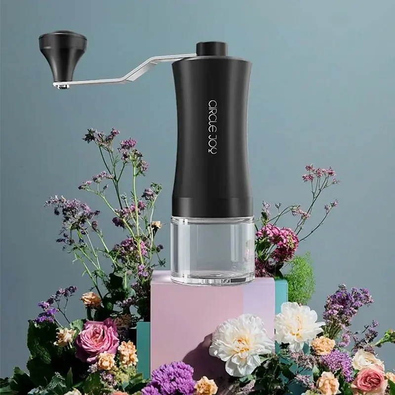 Ручна кавомолка Circle Joy Coffee Grinder CJ-SMDJ01 Black [129239] - фото 2