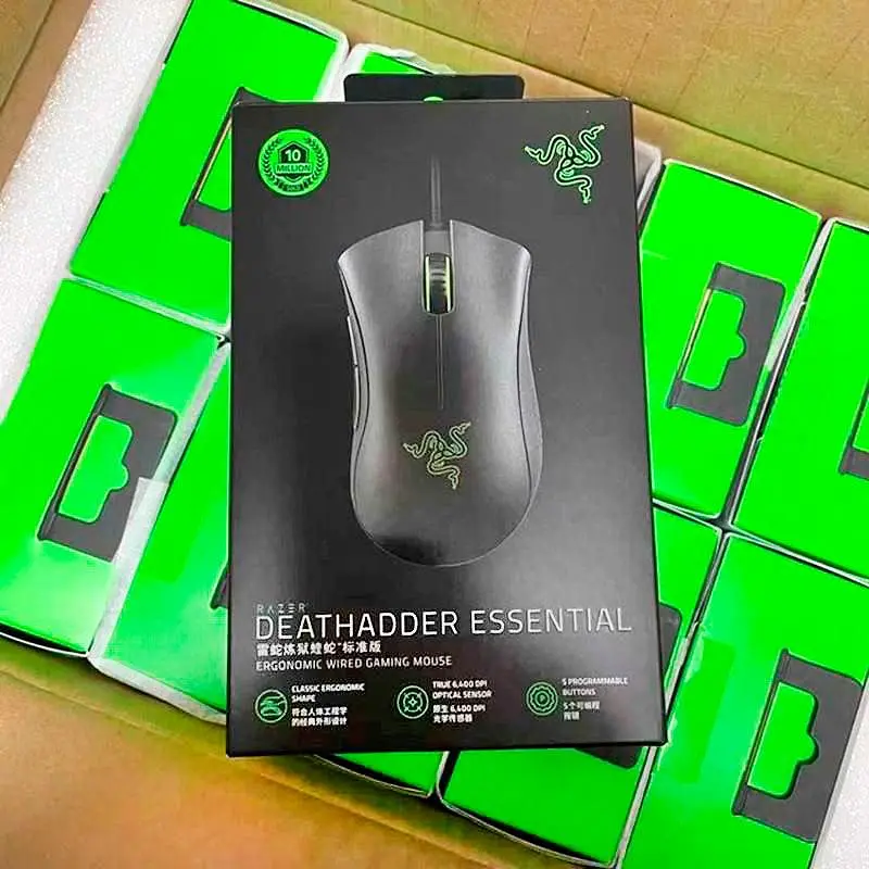 Мишка Razer DeathAdder Essential Black (Hypershift, 6400 DPI) - фото 8