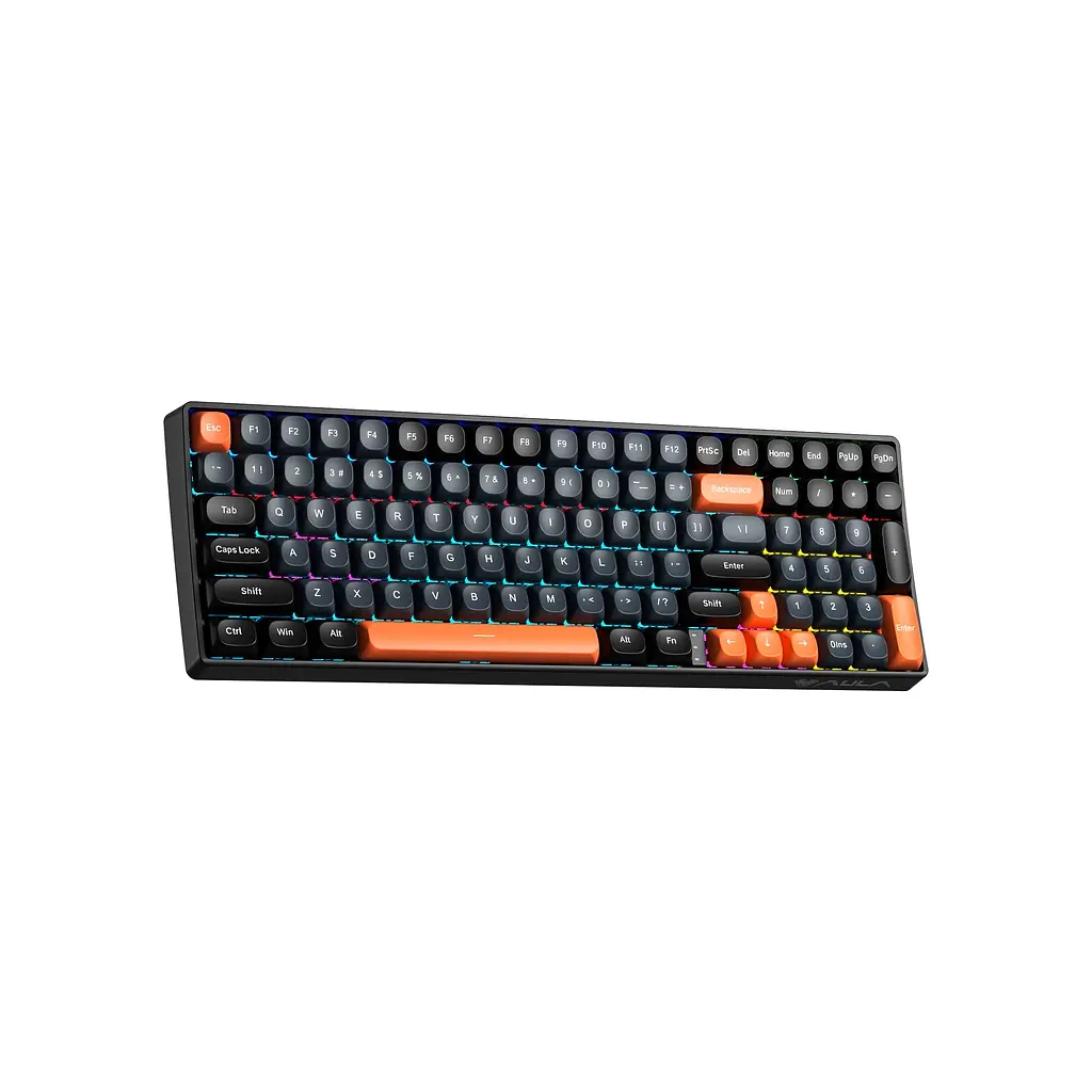 Клавіатура Aula S100 Brown Switch USB UA Black (6948391203157) - фото 3