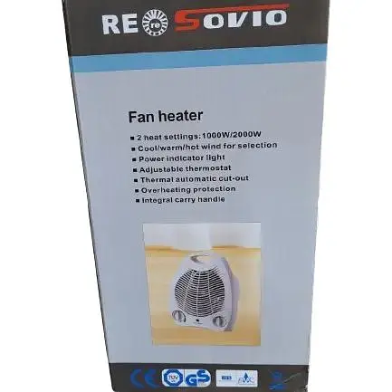 Тепловентилятор RS Re Solvio FH-03 побутовий обігрівач дуйчик - фото 5