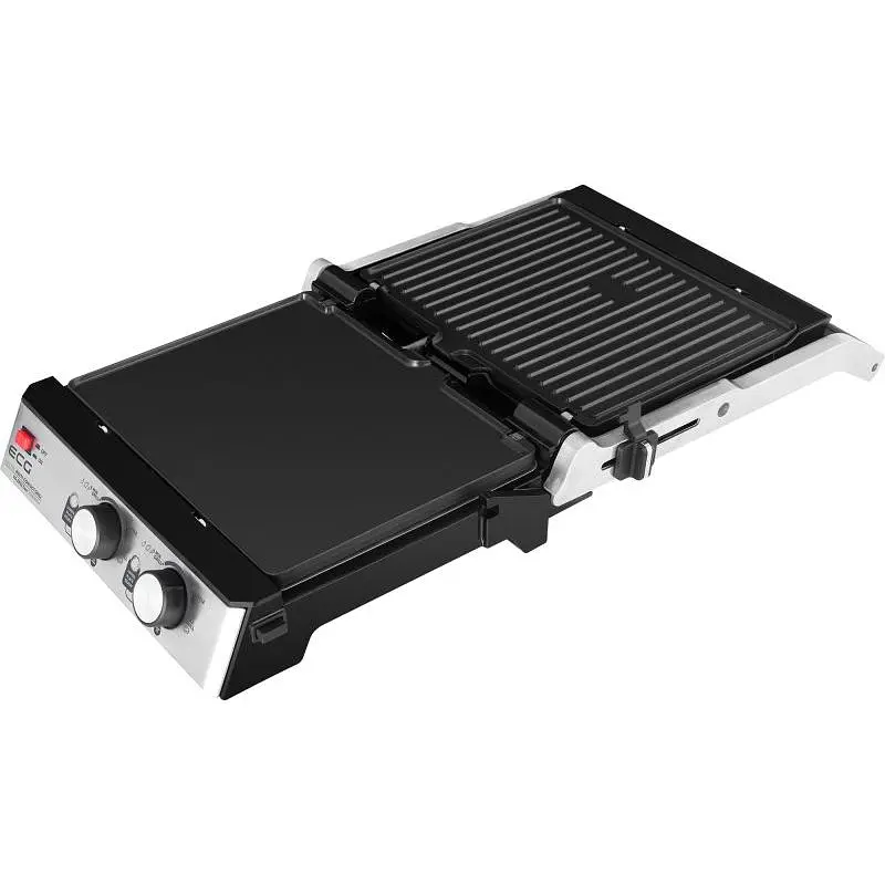 Гриль настільний ECG KG 2033 Duo Grill & Waffle - фото 9