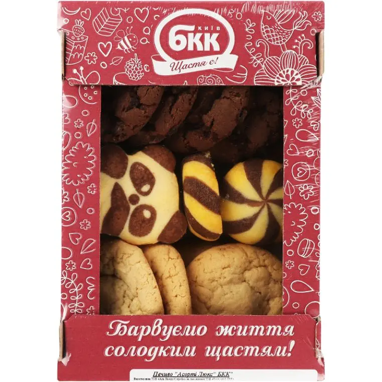 Печенье Київ БКК Ассорти Люкс 400 г - фото 2