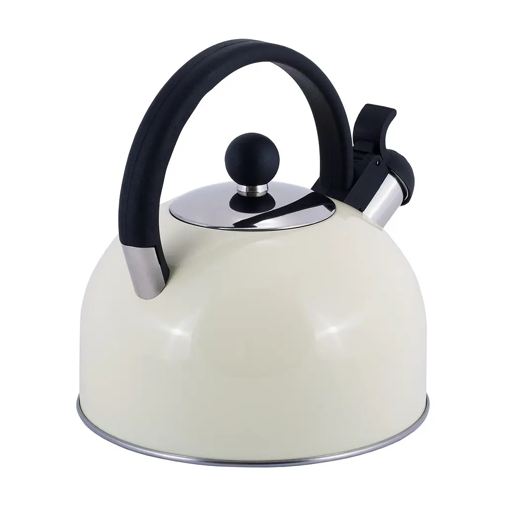 Чайник зі свистком Kamille KM-0679BG 2.5 л бежевий - фото 7