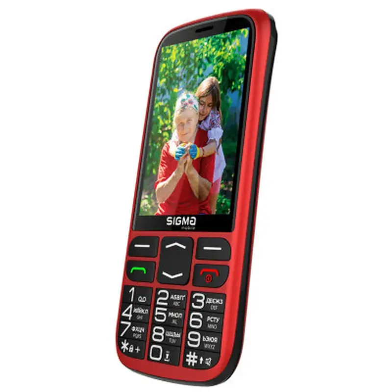 Мобільний телефон Sigma Comfort 50 Optima Type-C Red (4827798122327) - фото 4