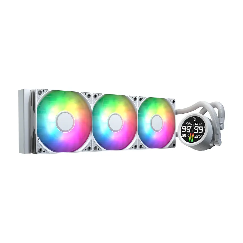 Система рідинного охолодження AeroCool Abyss L360R Digi White (ACLA-AD36117.21)