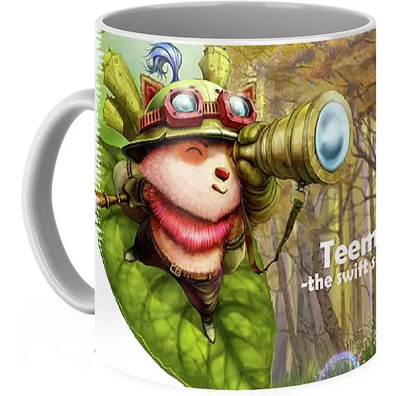 Кухоль GeekLand Ліга Легенд Teemo League of Legends.340 330 мл білий - фото 3