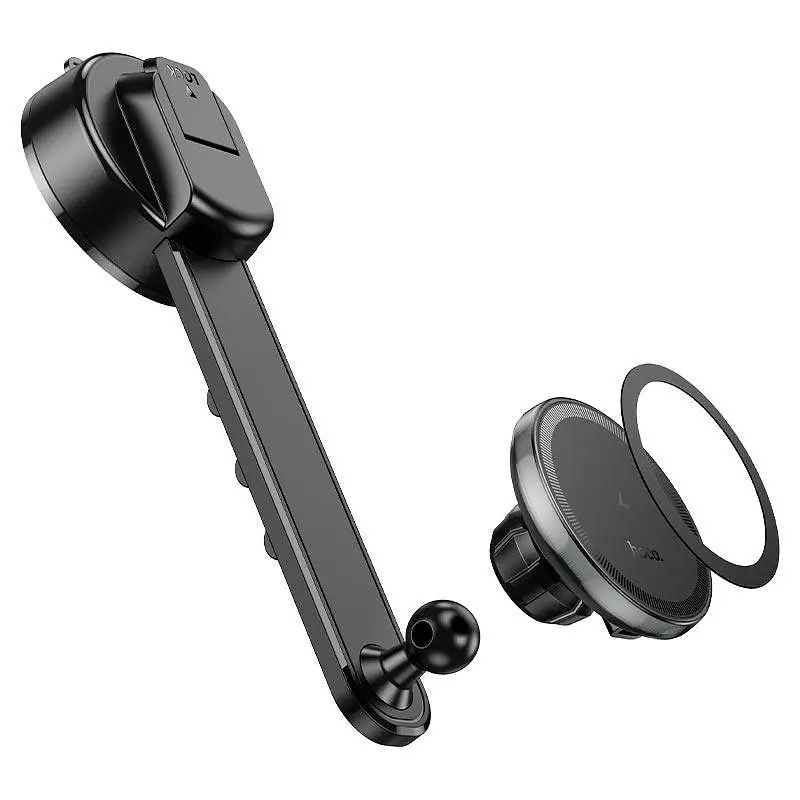 Тримач із бездротовим зарядним Hoco HW25 Neon magnetic wireless fast charging car holder - фото 2
