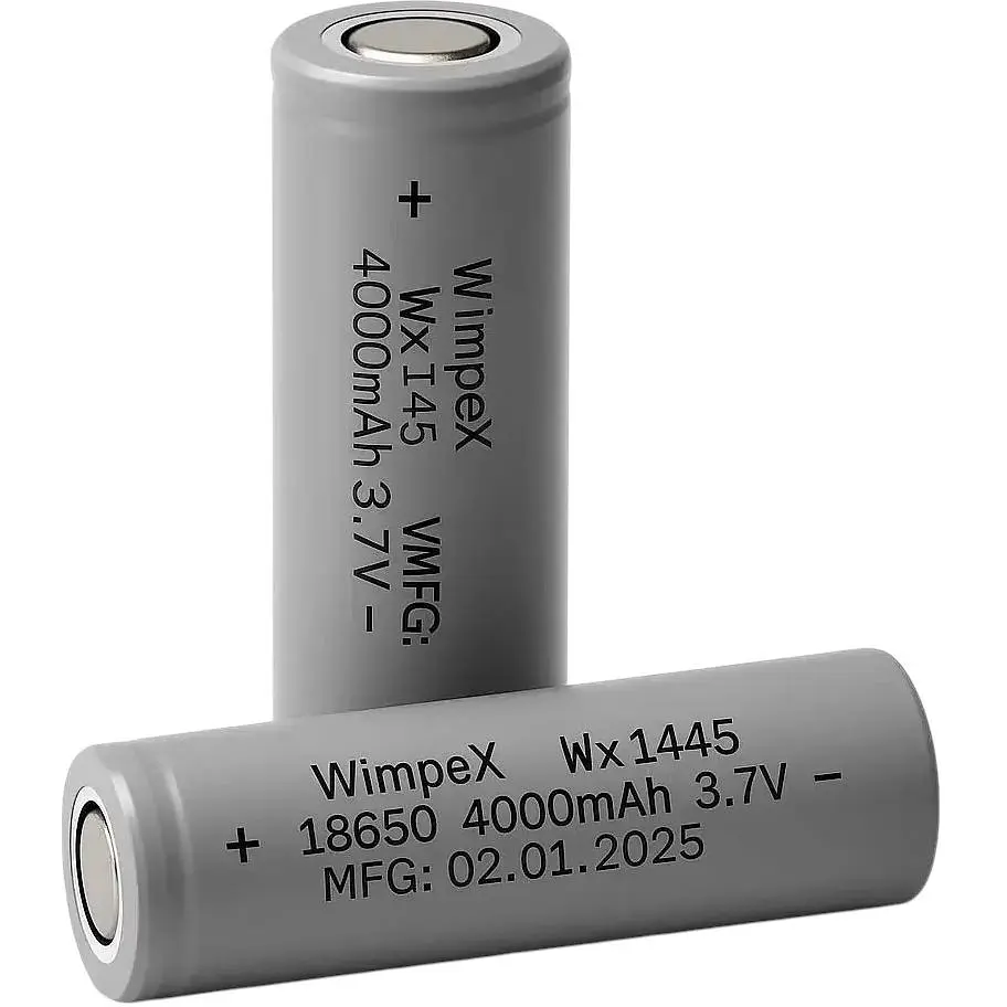 Аккумулятор Wimpex 18650 WX-1445 4000 Mah Li-Ion 3.7 V 500 циклов серый - фото 5