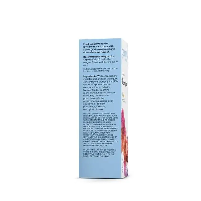 Комплекс вітамінів групи B Osavi B-Complex Spray, 25 мл - Апельсин в формі орального спрею - фото 2
