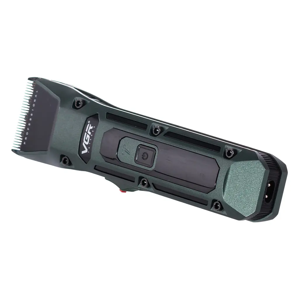 Машинка для стрижки VGR V-696 акумуляторна, зелений VGR HP-V-696 - фото 5