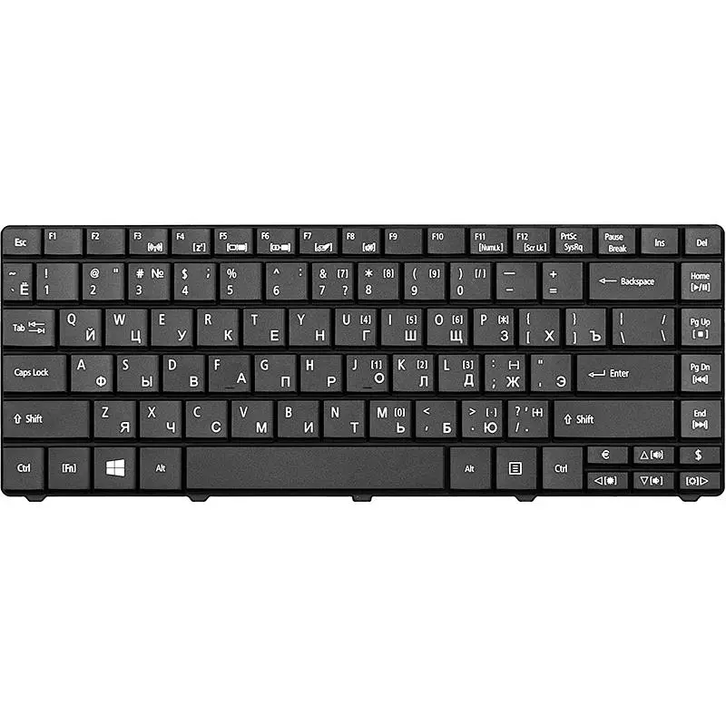 Клавiатура для ноутбука ACER Aspire E1-421, TravelMate 8331 чoрний (KB311231)