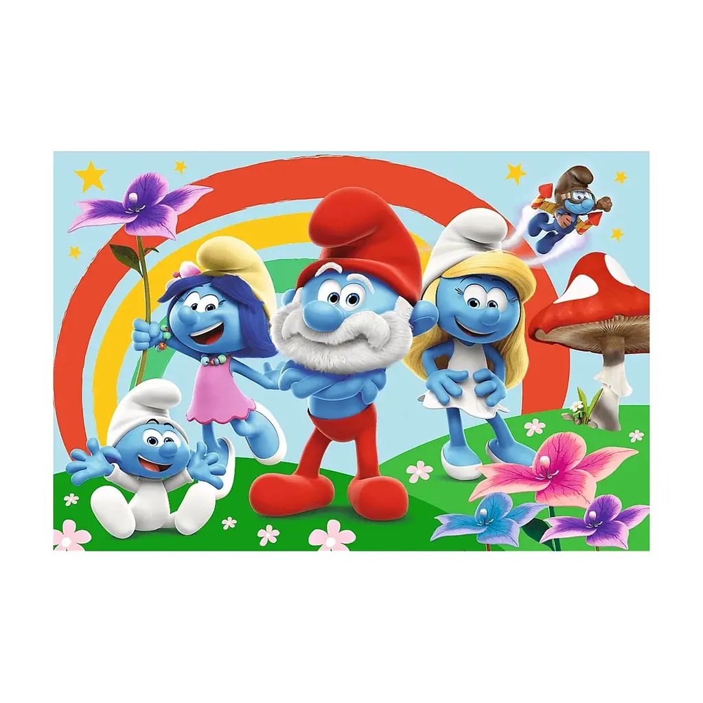 Пазл Trefl Maxi The Smurfs День смурфа 24 елемента (5900511143744) - фото 2