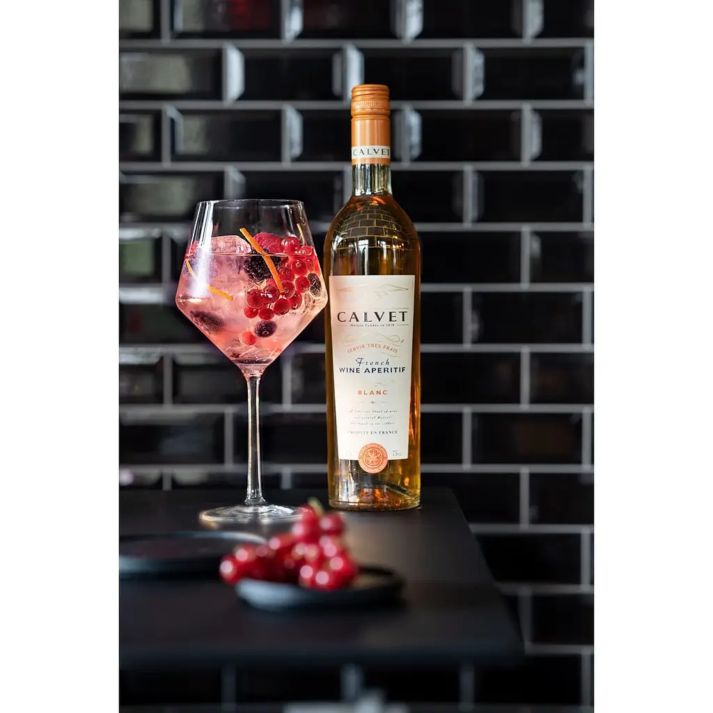 Вино Calvet French Wine Aperitif белое 17% 0.75 л - фото 2