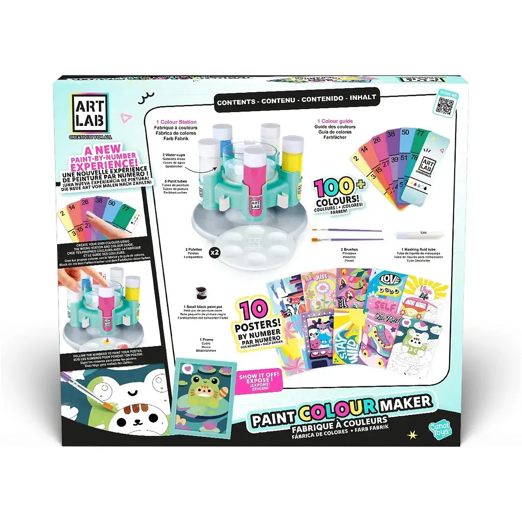 Набір для творчості Canal Toys Art Lab Фабрика Paint Maker (ART025) - фото 2