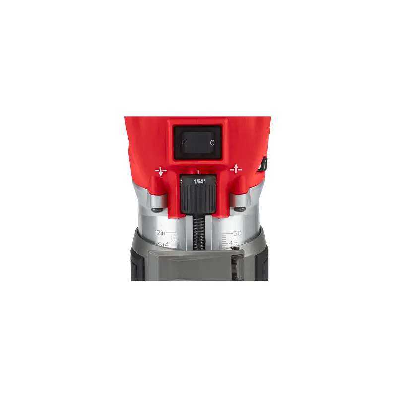 Фрезер кромкувальний акумуляторний MILWAUKEE, M18 FTR8-0X, цанга 6/8мм (насадки для видалення пилу 2шт, накладка 146мм, цанга 1х6 - фото 6