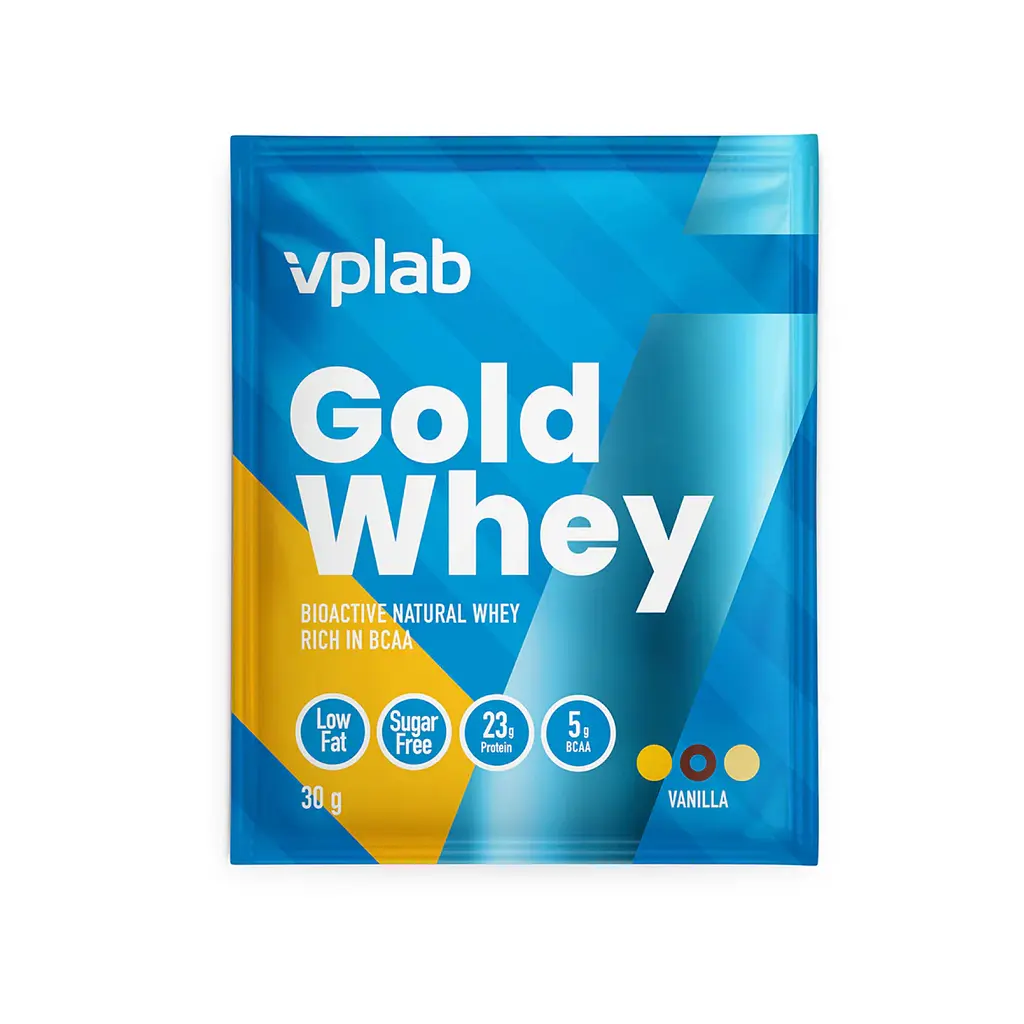 Протеїн, Sample Gold Whey — 30 г Vanila