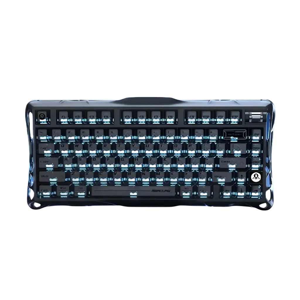 Клавіатура бездротова GravaStar K1 Stealth RGB Black (GS-K1-SB) - фото 4