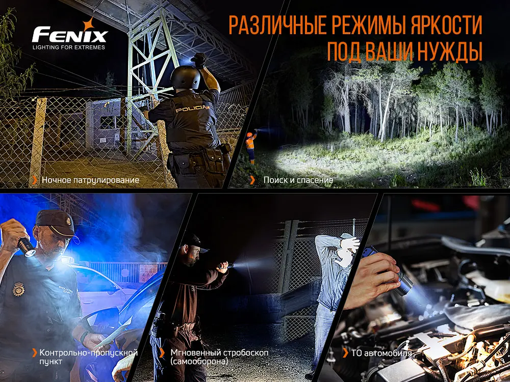 Фонарь ручной Fenix TK35UE V2.0 - фото 9