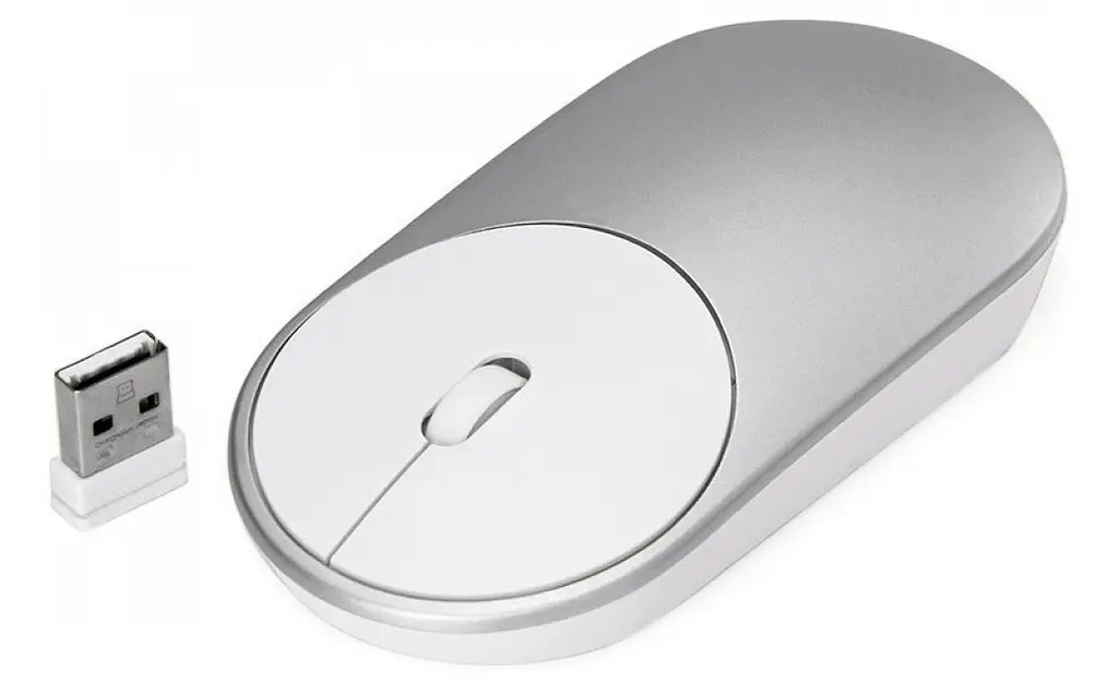 Миша XiaomiXiaomi Bluetooth Mouse Silver (HLK4002CN) (XMSB02MW) - фото 2