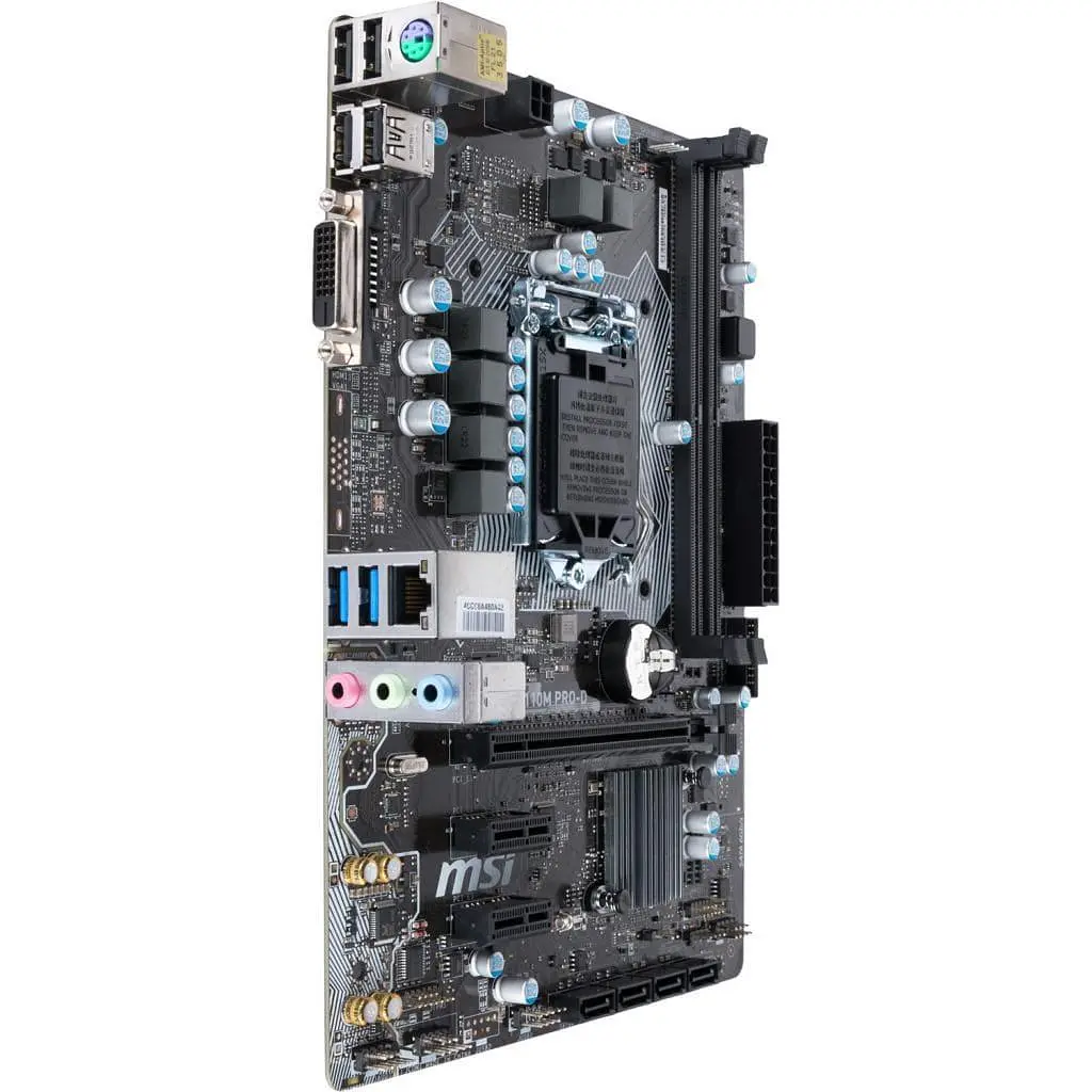 Материнська плата MSI H110M PRO-D (H110M PRO-D) (Socket 1151, Intel H110, Micro-ATX) Б/в - фото 6