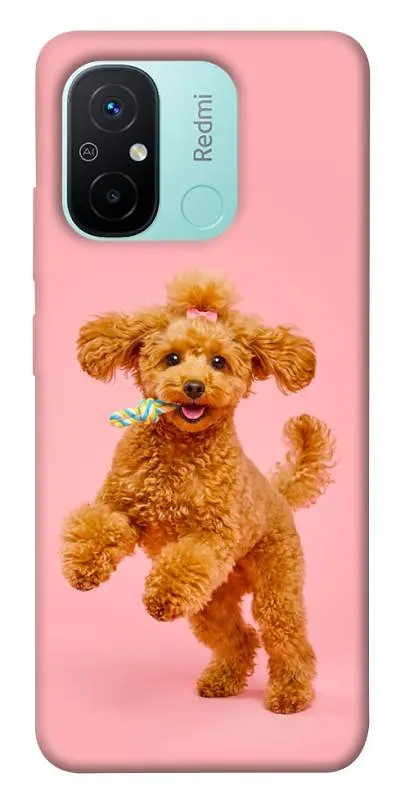 TPU чохол Demsky Happy poodle для Xiaomi Redmi 12C