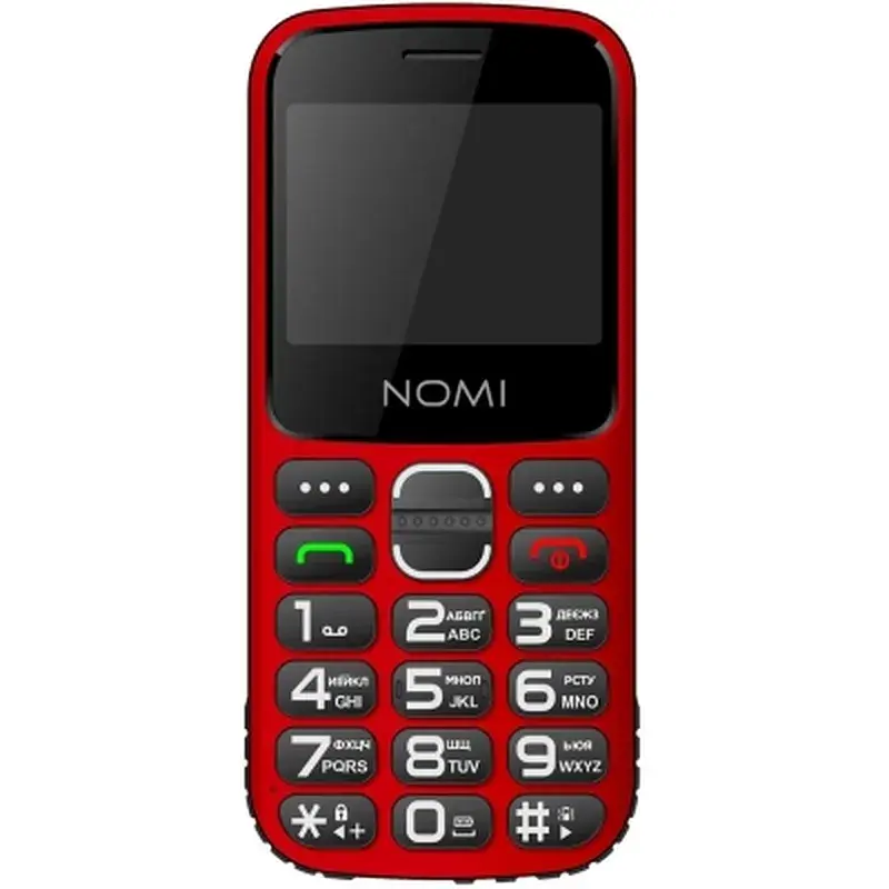 Мобільний телефон Nomi i2320 Red - фото 2