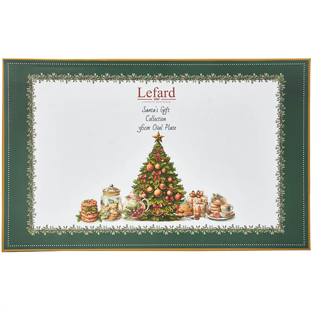 Блюдо Lefard Santa's Gift 36 см (989-006) - фото 2