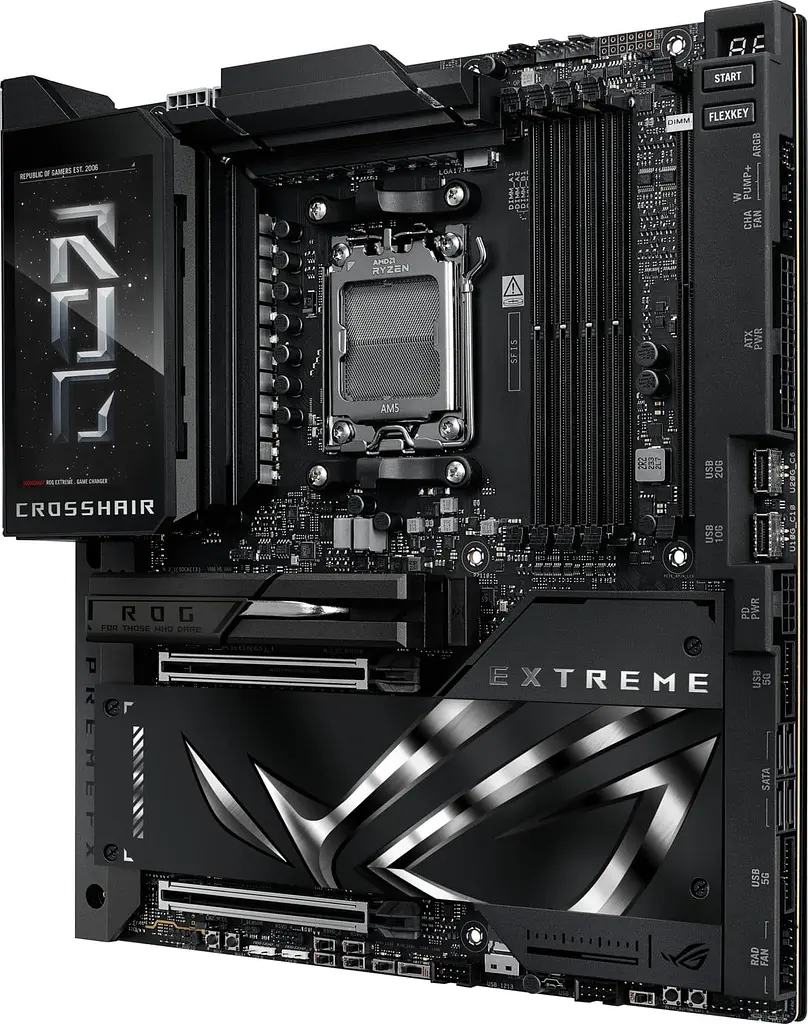 Материнська плата ASUS ROG CROSSHAIR X870E EXTREME (ROG CROSSHAIR X870E EXTREME) (Socket AM5, AMD X870E, E-ATX) - фото 3