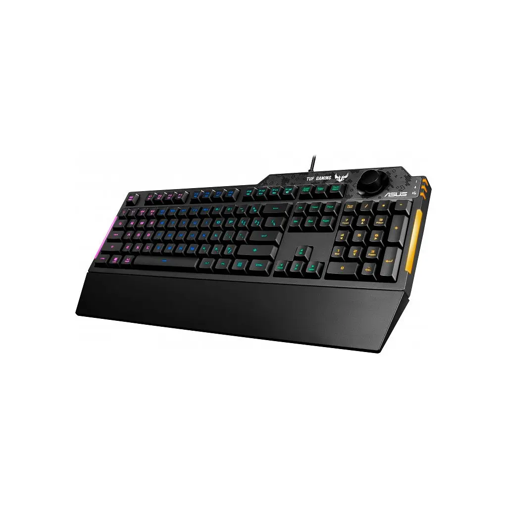 Клавіатура ASUS TUF Gaming K1 USB UA Black (90MP01X0-BKMA00) - фото 2