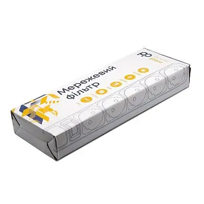 Сетевой фильтр питания PowerPlant 3 м, 5 розеток, евростандарт (JY-1056/3) (PPSA10M30S5B) - фото 3