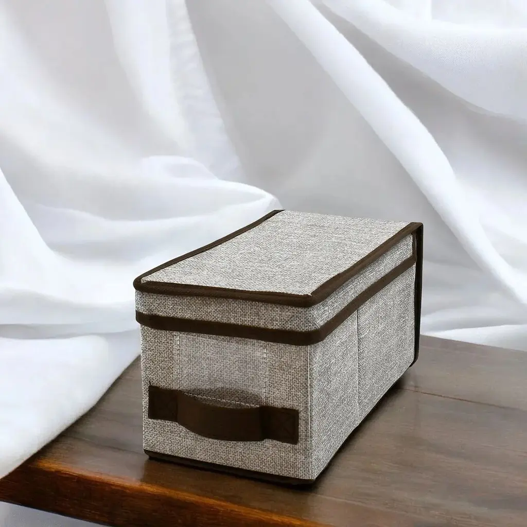 Короб складной с крышкой Handy Home 30х15х15 см серый (ESH05) - фото 5