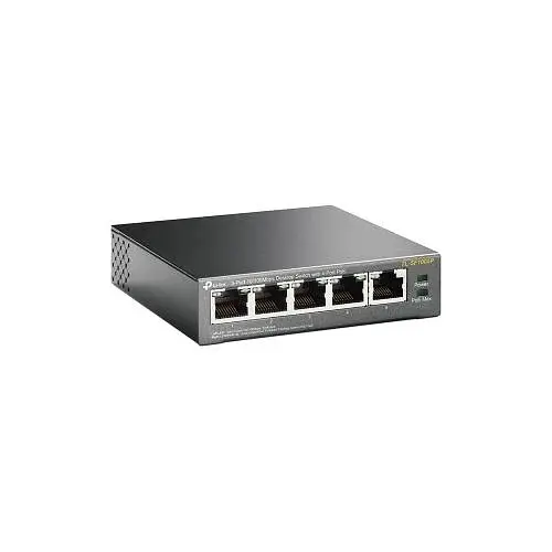 Комутатор TL-SF1005P, 5x10/100Mb/s, 4xPoE 56W, пластиковий корпус TP-Link teh0028270 - фото 2