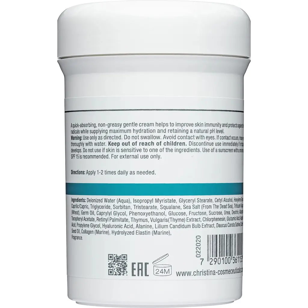 Делікатний зволожувальний крем для нормальної та сухої шкіри Christina Delicate Hydrating Day Treatment With Vitamin E 250 мл - фото 2