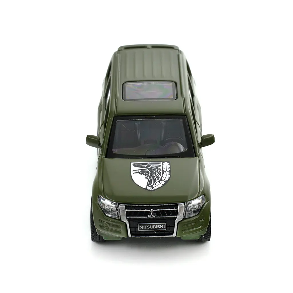 Автомодель TechnoDrive Шевроны Героев Mitsubishi Pajero 4WD Turbo 93 ОМБр (250283M) - фото 9