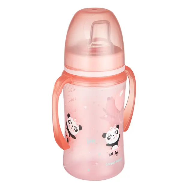 Поїльник тренувальний Canpol babies EasyStart Sweet fun 240 мл рожевий - фото 2